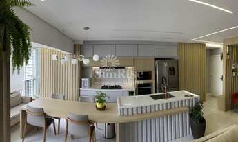 Imagem 2: Apartamento Mobiliado à Venda com 3 quartos e 3 vagas - 110 m² - R$1.700.000 ,00 Alphavill