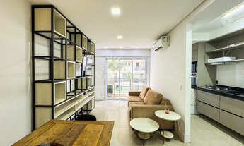 Imagem 5: Apartamento mobiliado para alugar com 1 suíte e 1 vaga 49m² - R$5.172,00 pacote Alphaville