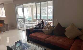 Imagem 5: Apartamento mobiliado Alto Padrão com 3 quartos e 2 vagas 202 m² R$16.500 pacote - Tamboré