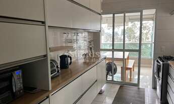 Imagem 3: Apartamento mobiliado Alto Padrão com 3 quartos e 2 vagas 202 m² R$16.500 pacote - Tamboré