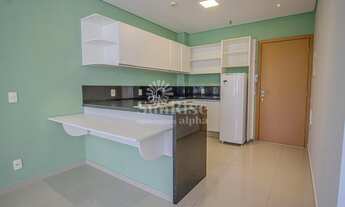 Imagem 3: Apartamento semi-mobiliado para alugar em Alphaville com 1 quartos e 1 vagas 45 m² por R