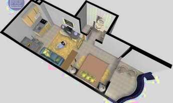 Imagem 3: Mobiliado!, 1 dormitório na Rua Das Gaivotas