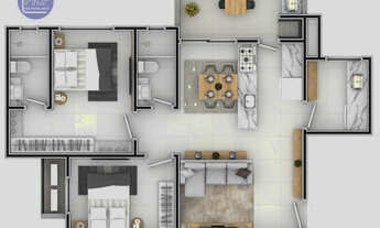 Imagem 3: Apartamento 2 dormitórios!