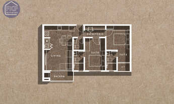 Imagem 2: Apartamento 2 Suítes!