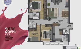 Imagem 3: Apartamento 3 dormitórios!