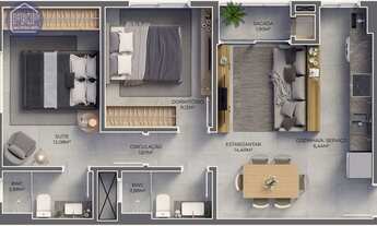 Imagem 4: Apartamento 2 dormitórios!