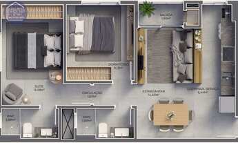 Imagem 4: Apartamento 2 dormitórios!