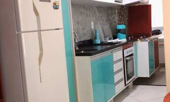 Imagem 6: O2 Dormitórios c Vista Lateral MAR-José Menino-Santos-SP