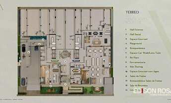 Imagem 4: Apartamento no Edifício Aspen Floresta Home Club em São José/SC, 3 Suítes com 121,90 m² pr