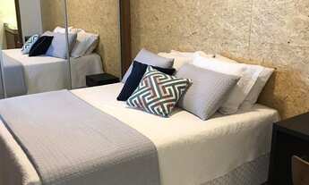 Imagem 7: Flat mobiliado e decorado no Borges Landeiro Santorini, setor Bueno