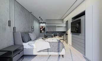 Imagem 2: CABRAL - Studio com 30,14m². Sacada. Face Norte. ENTREGA em Agosto/25