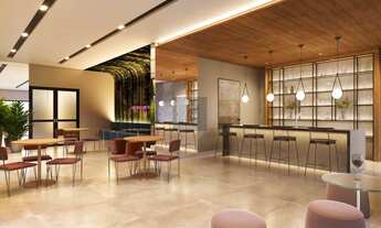 Imagem 4: Apartamento no 10º andar com vista livre em Pinheiros - ESSENCIAL FARIA LIMA. 32,62m². Ent