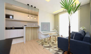 Imagem 4: Apartamento à venda nas Mercês – 3 quartos, suíte e sacada com churrasqueira