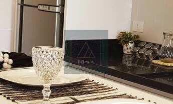 Imagem 3: Apartamento 3 quartos com suíte. 82,76 m². 1 vaga. Sacada com churrasqueira