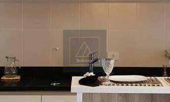 Imagem 4: Apartamento 3 quartos com suíte. 82,76 m². 1 vaga. Sacada com churrasqueira