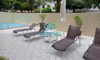 Imagem 2: A 200m do mar com 3 dormitórios sendo 2 suítes, salas de estar com sacada e sala de jantar