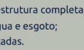Imagem 7: Terreno murado na Avenida das Azaleias
