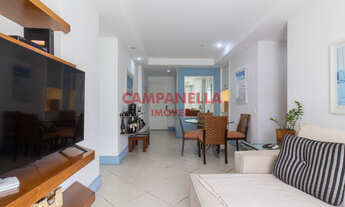 Imagem 2: Flat residencial, varanda, 01 quarto, garagem, infraestrutura e serviços, Leblon RJ