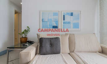 Imagem 5: Flat residencial, varanda, 01 quarto, garagem, infraestrutura e serviços, Leblon RJ