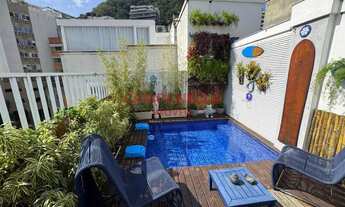 Imagem 2: Cobertura Duplex, 4 quartos, suíte, garagem, piscina, Lagoa RJ