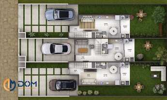 Imagem 6: Sobrado Padrão com escritura pública, localizado em loteamento bem localizado com fácil ac