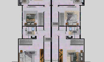 Imagem 5: Sobrado Alto Padrão localizado app 2.7 km da praia dos Ingleses, Florianópolis/SC