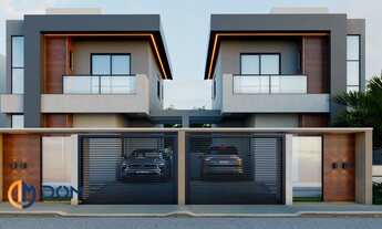 Imagem: Sobrado em construção, localizado em loteamento