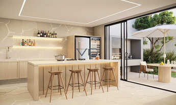 Imagem 4: Casa alto padrão com 3 quartos, 197m² privativos, 2 vagas de garagem, no Bom Retiro, Curit