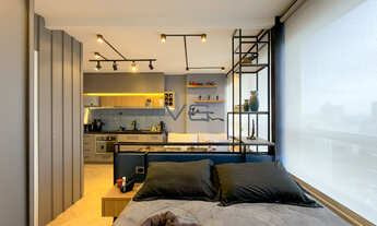 Imagem 7: Apartamento Studio mobiliado com 1 quarto, 1 banheiro, 26m² Privativos, no Centro, Curitib