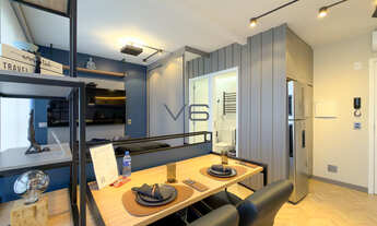 Imagem 4: Apartamento Studio mobiliado com 1 quarto, 1 banheiro, 26m² Privativos, no Centro, Curitib