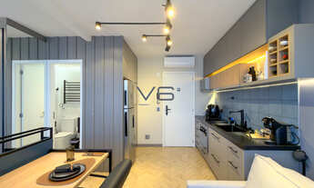 Imagem 3: Apartamento Studio mobiliado com 1 quarto, 1 banheiro, 26m² Privativos, no Centro, Curitib