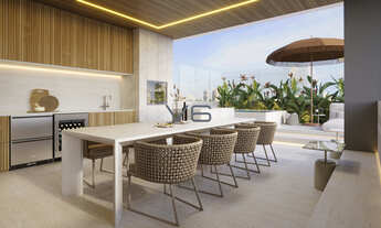 Imagem 2: Cobertura Duplex, com 3 suítes, 260,55 m² privativos, 3 vagas de garagem, no Cabral, Curit