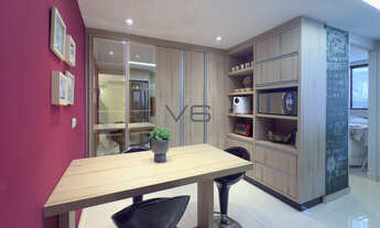 Imagem 6: Apartamento mobiliado com 3 Quartos, 1 Suíte, 1 Vaga de Garagem, 106,80m² Privativos, no S