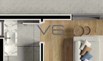 Imagem 3: Cobertura Duplex Alto Padrão com 136,02 m² privativos, 3 quartos, 1 suíte, 2 vagas de gar