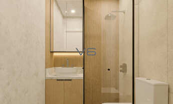 Imagem 6: Apartamento Studio com 1 Banheiro, 17,16m² Privativos, no Vila Izabel, Curitiba-PR