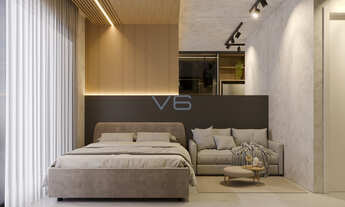 Imagem 3: Apartamento Studio com 1 Banheiro, 17,16m² Privativos, no Vila Izabel, Curitiba-PR