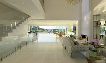 Imagem 2: Casa Alto Padrão com 4 suítes, 583 m² privativos, 4 vagas de garagem, no Alphaville, Pinha