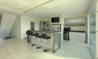 Imagem 7: Casa Alto Padrão com 4 suítes, 583 m² privativos, 4 vagas de garagem, no Alphaville, Pinha