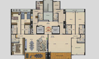 Imagem 6: APTO NOVO, 3 QUARTOS, 122M2 - TORRE / MOURA DUBEUX