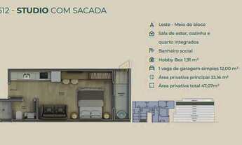 Imagem 6: Apartamento Studio em Ingleses Norte, Florianópolis/SC