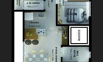 Imagem 6: Apartamento 1 por andar com 3 quartos sendo 1 suíte em Balneário Piçarras/SC