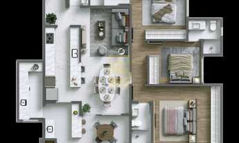 Imagem 2: Apartamento de 209m² de área privativa com espaço garden!!