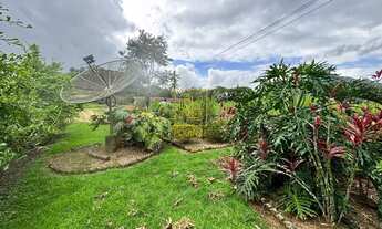 Imagem 7: Sítio com quintal, área de cultivo e casa ampla no Tiroleses