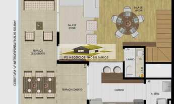 Imagem: Cobertura Duplex para venda na Saúde