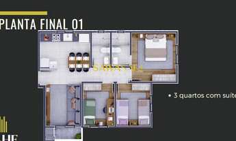 Imagem 3: Apartamento em Bom Jesus, São José dos Pinhais/PR