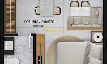 Imagem 5: Studio em Guabirotuba, Curitiba/PR