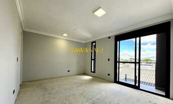 Imagem 2: Sobrado à venda no bairro Uberaba 3 dormitórios 1 suíte, possui terraço com churrasqueira