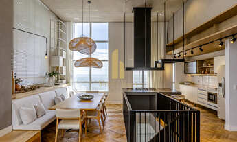 Imagem 5: Cobertura Duplex padrão EMBRAED única em Balneário Camboriú!! Com pé direito duplo e vista