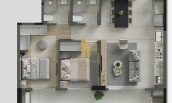 Imagem 4: Apartamento de 1 Suíte + 1 Dormitório no Bairro Fazenda em Itajaí!