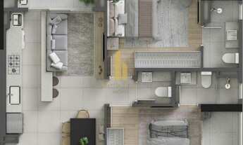 Imagem 4: Apartamento de 1 Suíte + 1 Dormitório no Bairro Fazenda em Itajaí!